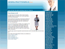 Tablet Screenshot of general-practitioners-uk.co.uk